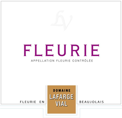 2019 Fleurie, Domaine Lafarge Vial